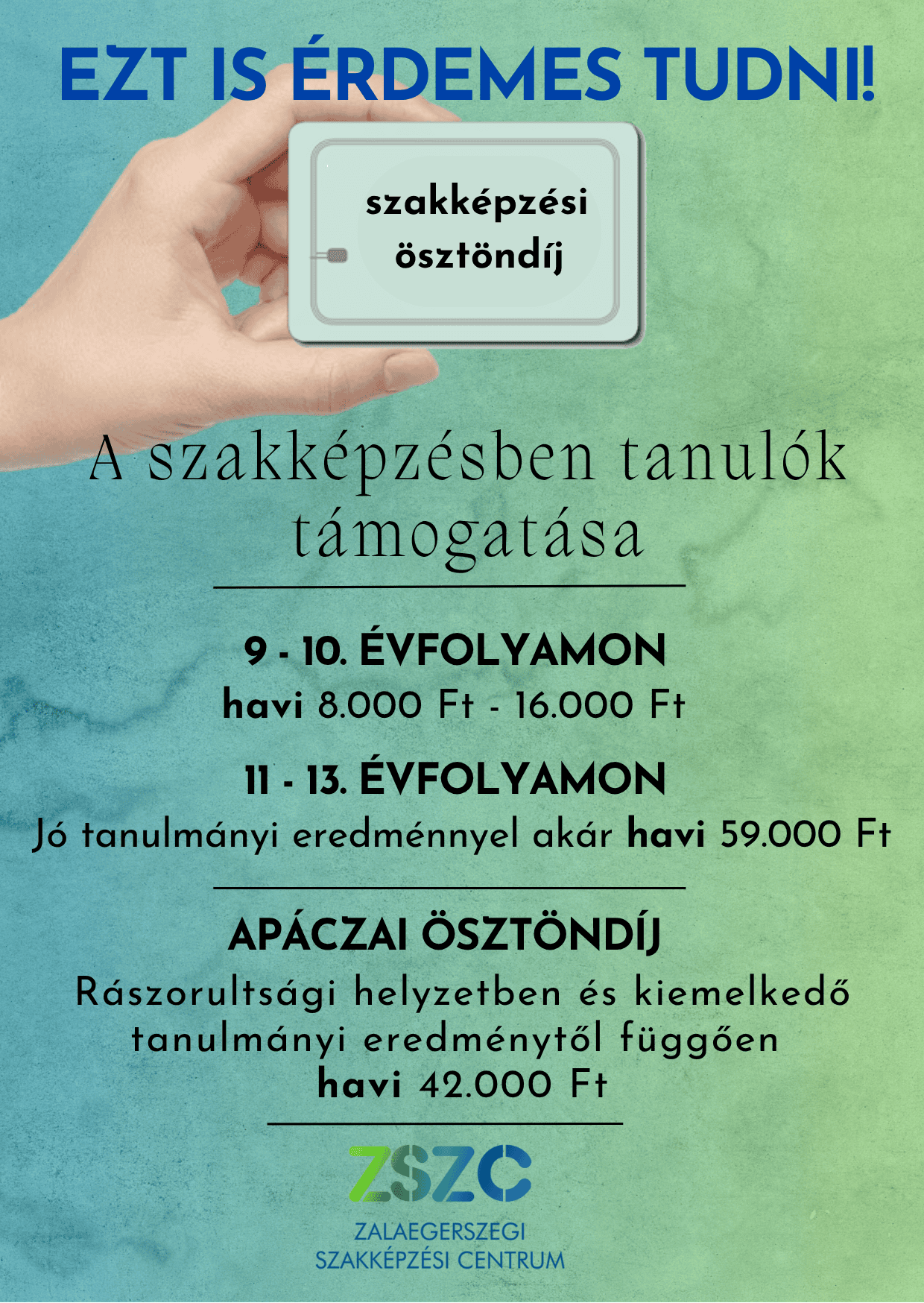 Szakképzési ösztöndíj