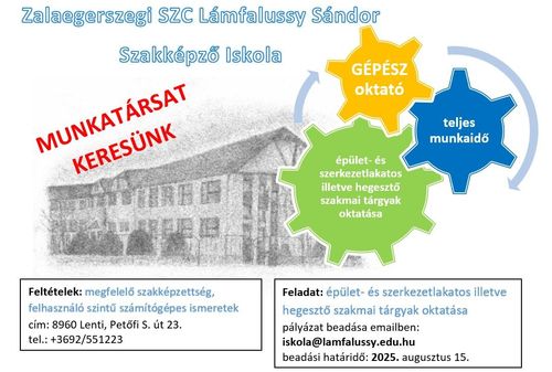 Munkatársat keresünk!