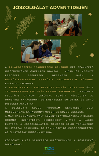 Jószolgálat – Búcsúszentlászlóra látogattak a diákok