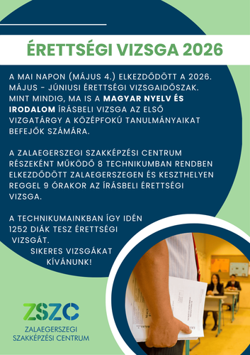 ÉRETTSÉGI VIZSGA 2026