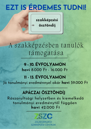 Szakképzési ösztöndíj