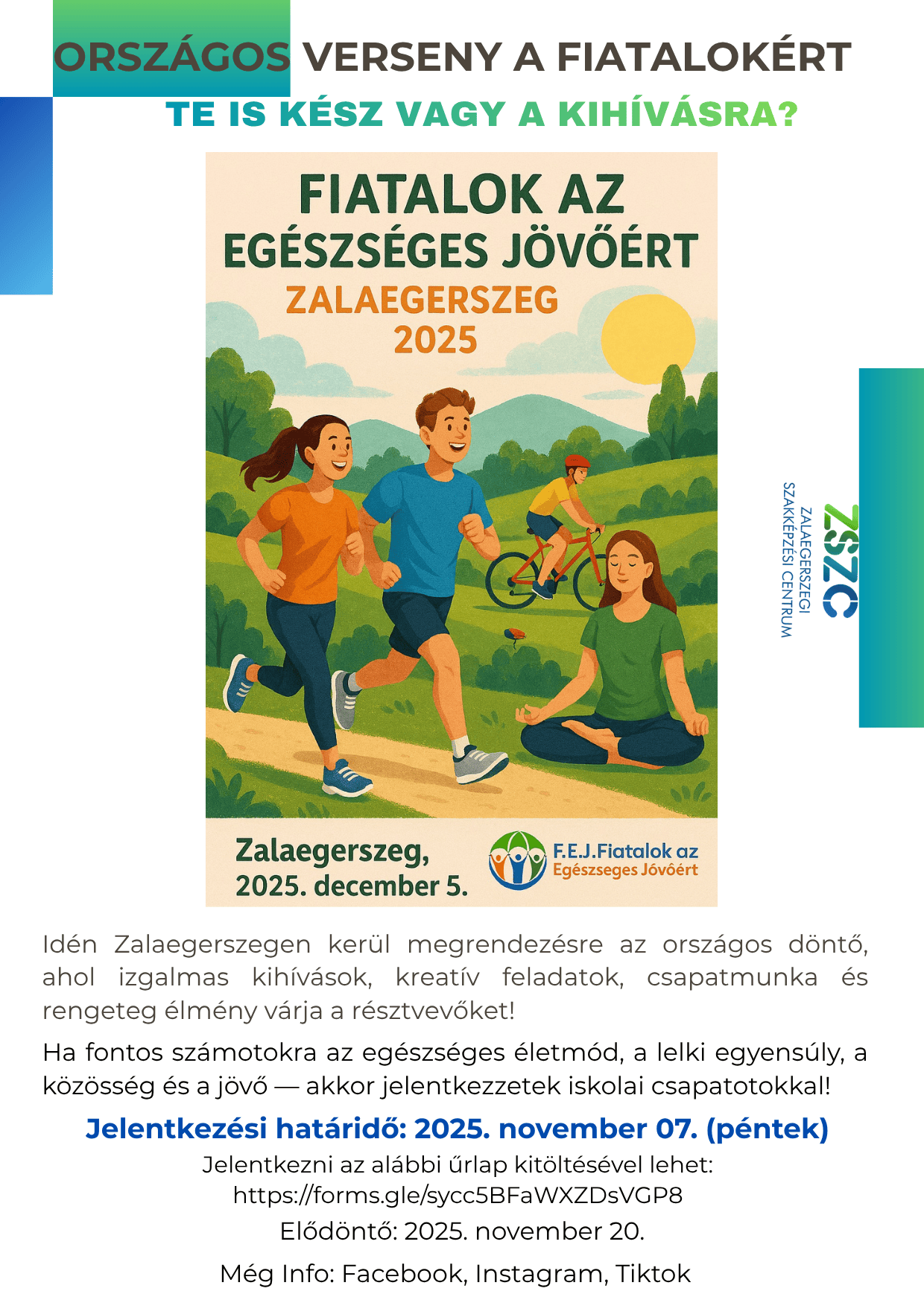 Versenyfelhívás diákjainknak!